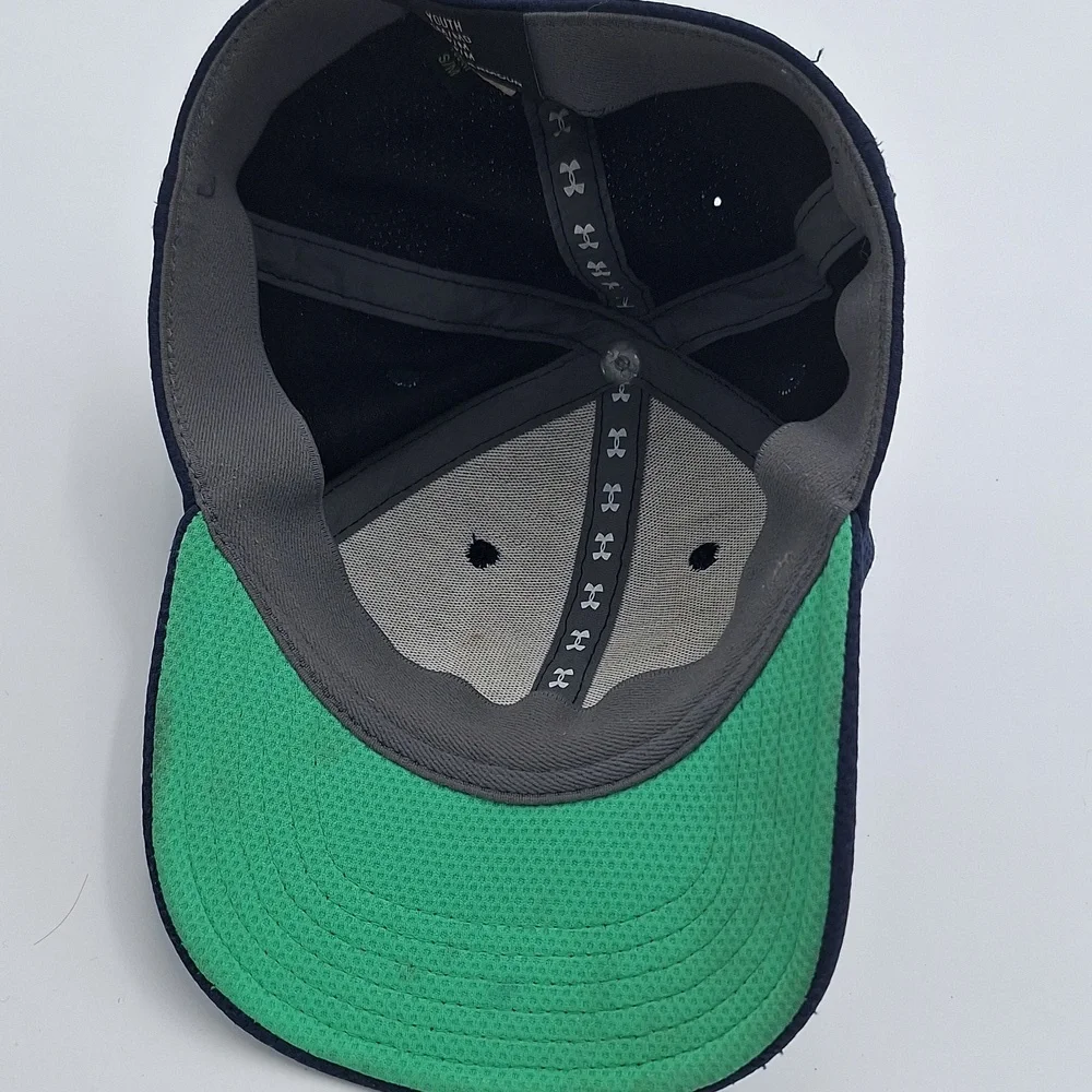 Under Armour Dark Blue Cap with Teal Logo